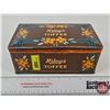 Image 1 : Riley's Toffee Tin : (3-1/4"H x 8"W x 4-1/2"D)