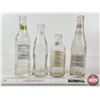 Image 3 : Vintage Pop Bottles (4) : Coca-Cola; Sun Crest; Pepsi; Mission California (Tallest : 9"H)