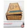 Image 5 : Covered Wagon Cigar Box w/Cigar; Durham Tobacco Pouches (3); Novelty Bottle