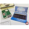 Image 4 : Smokers Combo : Old Port Cigar Box w/Craven A Cigarette Tin; Panter Cigar Tin; Edgeworth Pipe Tobacc