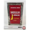 Image 3 : Hills Bros Coffee Tin  (Measures : 14"H x 9-1/2"W x 9-1/2"D)