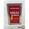 Image 4 : Hills Bros Coffee Tin  (Measures : 14"H x 9-1/2"W x 9-1/2"D)