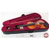 Image 1 : Bridgecraft Violin w/Bow, Case, Tuner & Rosin (Case Measures : 32"L)