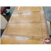 Image 7 : French Louis XV Style Dining Room Table & 4 Chairs (Table : 30"H x 44"W x 82"L) (112"L w/Leaf)