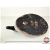 Image 10 : Wooden Duck Decoy (Consignor Tag - Working Whistler Drake c. 1950)  (Measures : 6"H x 6"W x 14"L)
