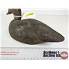 Image 3 : Wooden Duck Decoy (Consignor Tag - Working Canvasback Primitive 1920's)  (Measures : 5-1/2"H x 5-1/2