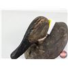 Image 7 : Wooden Duck Decoy (Consignor Tag - Working Canvasback Primitive 1920's)  (Measures : 5-1/2"H x 5-1/2