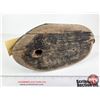 Image 10 : Wooden Duck Decoy (Consignor Tag - Working Blue Bill Drake Tack Eyes 1930's)  (Measures : 5-1/2"H x 