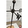 Image 4 : Vintage Copper Stag Weathervane  (Measures : 62"H)