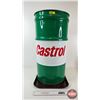 Image 2 : Castrol Oil Drum : 16 Gallon Grease Drum (Measures : 27-1/2"H x 14-1/2"Dia)