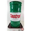 Image 4 : Castrol Oil Drum : 16 Gallon Grease Drum (Measures : 27-1/2"H x 14-1/2"Dia)