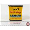Image 4 : Smith's Multi-Braze A-Mal-Gam Brazing Flux Can (Full) (Measures : 4"H x 3-1/2"W x 3-1/2"D)