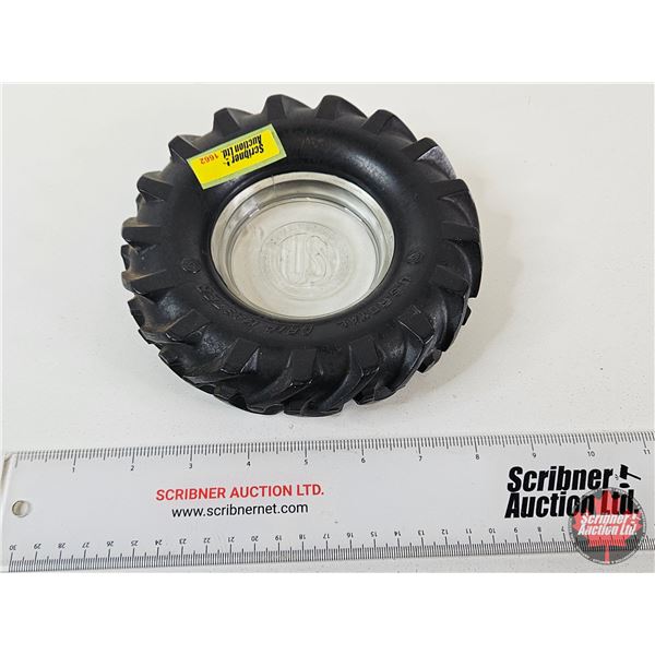U.S. Royal Grip Master Tire Ashtray (7"Dia)