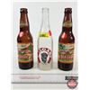 Image 1 : Beer Bottles : - Old Style (Pilsner) (2) - Calgary Beer (1) (Measures : 9"H)