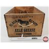 Image 2 : Wooden Crate : Black Beauty Axle Grease (Measures : 10'H x 22"W x 14-1/2"D)
