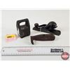 Image 1 : Tool Trio :  - Marco Flat Steel Tape Winder Handle - 2-1/2 lb Cast Weight - Stanley No.120 Plane
