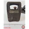 Image 4 : Tool Trio :  - Marco Flat Steel Tape Winder Handle - 2-1/2 lb Cast Weight - Stanley No.120 Plane