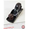 Image 6 : Tool Trio :  - Marco Flat Steel Tape Winder Handle - 2-1/2 lb Cast Weight - Stanley No.120 Plane