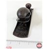Image 8 : Tool Trio :  - Marco Flat Steel Tape Winder Handle - 2-1/2 lb Cast Weight - Stanley No.120 Plane
