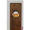 Image 12 : Carpenter Trio : - Oak Spirit Level : Hoppe : Germany (Measures : 18"L) - Stanley No 130 Double Ende