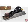 Image 6 : Carpenter Trio : - Oak Spirit Level : Hoppe : Germany (Measures : 18"L) - Stanley No 130 Double Ende