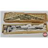Image 7 : Carpenter Trio : - Oak Spirit Level : Hoppe : Germany (Measures : 18"L) - Stanley No 130 Double Ende
