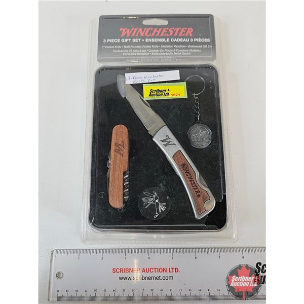 Winchester 3 Piece Gift Set (New In Package)