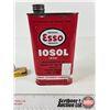 Image 5 : Vintage Combo : Automotive Fuses ; Tire Repair Tin ; Esso Iosol Tin ; Co-op Salt & Pepper Shakers (T