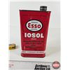 Image 8 : Vintage Combo : Automotive Fuses ; Tire Repair Tin ; Esso Iosol Tin ; Co-op Salt & Pepper Shakers (T