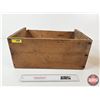 Image 5 : Vintage Sun-Rype Apples Wood Crate : Paper Label (Measures : 8"H x 17-1/2"W x 11-1/4"D)