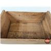 Image 6 : Vintage Sun-Rype Apples Wood Crate : Paper Label (Measures : 8"H x 17-1/2"W x 11-1/4"D)