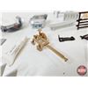 Image 6 : Miniature Toy Accessories : Incl : Plastic Farm Animals ; Panels ; Windmill ; etc