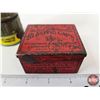 Image 2 : Combo :  - Military Flashlight  - Dominion Cartridge Beaver Brand Blasting Caps Tin  (Tin Measures :