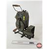 Image 2 : WW2 US Military Hand Crank Utility Heater (Gasoline) : Model 796-A-1 :  (Measures : 15"H x 13"W x 9-