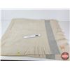 Image 1 : Hudson's Bay Wool Blanket : Blue Stripe 4 Point (Measures : 86" x 74")