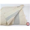 Image 5 : Hudson's Bay Wool Blanket : Blue Stripe 4 Point (Measures : 86" x 74")