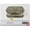 Image 1 : Vintage Art Style Chocolate Company Tin Box (Measures : 3"H x 8-3/4"W x 5-3/4"D)