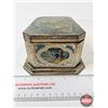 Image 5 : Vintage Art Style Chocolate Company Tin Box (Measures : 3"H x 8-3/4"W x 5-3/4"D)