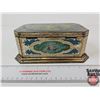 Image 6 : Vintage Art Style Chocolate Company Tin Box (Measures : 3"H x 8-3/4"W x 5-3/4"D)