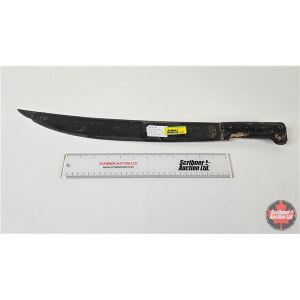 WW2 Collins & Co : No.127 Machete : Made in USA (Total Measures : 21-1/2"L)