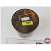 Image 6 : Antique Riley's Toffee Tin  (Measures : 7"H x 5"Dia)