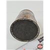 Image 7 : Antique Riley's Toffee Tin  (Measures : 7"H x 5"Dia)