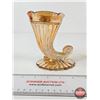 Image 5 : Carnival Glass Horn of Plenty Vase (Measures : 5"H)
