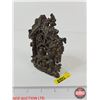 Image 6 : Antique Cast Iron Coin Bank : Bear and Beehive (Measures : 5"H)