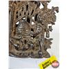 Image 7 : Antique Cast Iron Coin Bank : Bear and Beehive (Measures : 5"H)