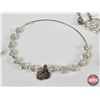 Image 6 : Costume Jewelry : Bangles ; Clip-on Earrings ; Necklaces ; etc