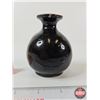 Image 3 : Antique Brown Oil Jar : Pottery (Measures : 3-1/2"H)