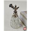 Image 5 : Vintage Perfume Bottle in Original Case (Measures : 2"H x 3"W x 5-1/2"D)  c/w Antique Crystal Atomiz
