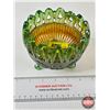 Image 3 : Northwood Carnival Glass Rose Bowl (Measures : 4"H)