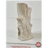Image 3 : Belleek Ireland Tree Trunk Vase (Measures : 6"H)